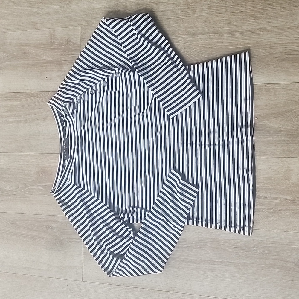 Xl banana Republic striped shirt